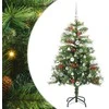 Dirbtinė Kalėdų eglutė Žalia 150 cm PVC ir metalas