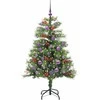 Dirbtinė Kalėdų eglutė Žalia 150 cm PVC ir metalas