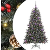Dirbtinė Kalėdų eglutė Žalia 150 cm PVC, plastikas ir plienas