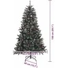 Dirbtinė Kalėdų eglutė Žalia 150 cm PVC, plastikas ir plienas