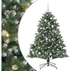 Dirbtinė Kalėdų eglutė Žalia 150 cm PVC, plastikas ir plienas