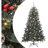 Dirbtinė Kalėdų eglutė Žalia 150 cm PVC, plastikas ir plienas