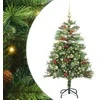 Dirbtinė Kalėdų eglutė Žalia 150 cm PVC ir metalas