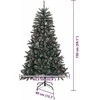 Dirbtinė Kalėdų eglutė Žalia 150 cm PVC, plastikas ir plienas