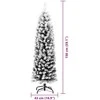 Dirbtinė Kalėdų eglutė Žalia 150 cm PVC, plienas ir plastikas