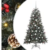 Dirbtinė Kalėdų eglutė Žalia 150 cm PVC, plastikas ir plienas