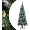 Dirbtinė Kalėdų eglutė Žalia 150 cm PVC, plastikas ir plienas