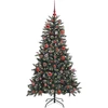 Dirbtinė Kalėdų eglutė Žalia 150 cm PVC, plastikas ir plienas