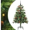 Dirbtinė Kalėdų eglutė Žalia 150 cm PVC ir metalas
