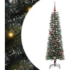 Dirbtinė Kalėdų eglutė Žalia 150 cm PVC, plastikas ir plienas