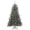 Dirbtinė Kalėdų eglutė Žalia 150 cm PVC, plastikas ir plienas