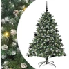 Dirbtinė Kalėdų eglutė Žalia 150 cm PVC, plastikas ir plienas
