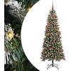 Dirbtinė Kalėdų eglutė Žalia 180 cm PVC, plastikas ir plienas