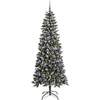 Dirbtinė Kalėdų eglutė Žalia 180 cm PVC, plastikas ir plienas