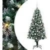 Dirbtinė Kalėdų eglutė Žalia 180 cm PVC ir Plienas ir Plastikas