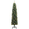 Dirbtinė Kalėdų eglutė Žalia 180 cm PVC, plienas ir plastikas