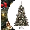 Dirbtinė Kalėdų eglutė Žalia 180 cm PVC, plastikas ir plienas