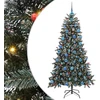 Dirbtinė Kalėdų eglutė Žalia 180 cm PVC, plastikas ir plienas