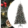 Dirbtinė Kalėdų eglutė Žalia 210 cm PVC, plastikas ir plienas