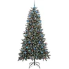 Dirbtinė Kalėdų eglutė Žalia 210 cm PVC, plastikas ir plienas