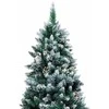 Dirbtinė Kalėdų eglutė Žalia 210 cm PVC ir Plienas ir Plastikas