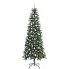 Dirbtinė Kalėdų eglutė Žalia 210 cm PVC, plastikas ir plienas