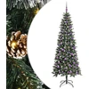 Dirbtinė Kalėdų eglutė Žalia 210 cm PVC, plastikas ir plienas