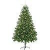 Dirbtinė Kalėdų eglutė Žalia 210 cm PVC, plienas ir plastikas