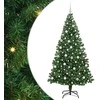 Dirbtinė Kalėdų eglutė Žalia 210 cm PVC ir Plienas ir Plastikas