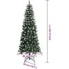 Dirbtinė Kalėdų eglutė Žalia 210 cm PVC, plastikas ir plienas