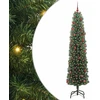 Dirbtinė Kalėdų eglutė Žalia 210 cm PVC, plienas ir plastikas