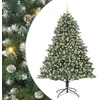Dirbtinė Kalėdų eglutė Žalia 210 cm PVC, plastikas ir plienas