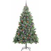 Dirbtinė Kalėdų eglutė Žalia 210 cm PVC ir metalas