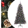 Dirbtinė Kalėdų eglutė Žalia 210 cm PVC, plastikas ir plienas
