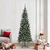 Dirbtinė Kalėdų eglutė Žalia 210 cm PVC, plastikas ir plienas