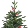 Dirbtinė Kalėdų eglutė Žalia 210 cm PVC ir Metalas ir Plastikas