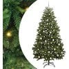 Dirbtinė Kalėdų eglutė su 300 LED Žalia 210 cm PVC ir metalas