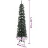 Dirbtinė Kalėdų eglutė Žalia 210 cm PVC, plastikas ir plienas