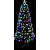 Dirbtinė Kalėdų eglutė su 250 LED s stovu Žalia 210 cm PVC