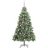 Dirbtinė Kalėdų eglutė Žalia 210 cm PVC ir metalas