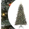Dirbtinė Kalėdų eglutė Žalia 210 cm PVC ir plastikas