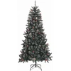 Dirbtinė Kalėdų eglutė Žalia 210 cm PVC, plastikas ir plienas