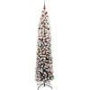 Dirbtinė Kalėdų eglutė Žalia 210 cm PVC, plienas ir plastikas