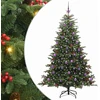 Dirbtinė Kalėdų eglutė Žalia 210 cm PVC ir Metalas ir Plastikas