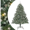 Dirbtinė Kalėdų eglutė Žalia 210 cm PVC, plastikas ir plienas
