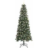 Dirbtinė Kalėdų eglutė Žalia 240 cm PVC, plastikas ir plienas