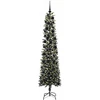 Dirbtinė Kalėdų eglutė Žalia 240 cm PVC, plastikas ir plienas