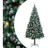 Dirbtinė Kalėdų eglutė Žalia 240 cm PVC ir Plienas ir Plastikas