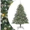 Dirbtinė Kalėdų eglutė Žalia 240 cm PVC, plastikas ir plienas
