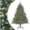 Dirbtinė Kalėdų eglutė Žalia 240 cm PVC, plastikas ir plienas